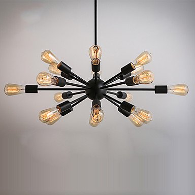 デザイン照明 スプートニク シャンデリア 18灯 ブラック（約W750