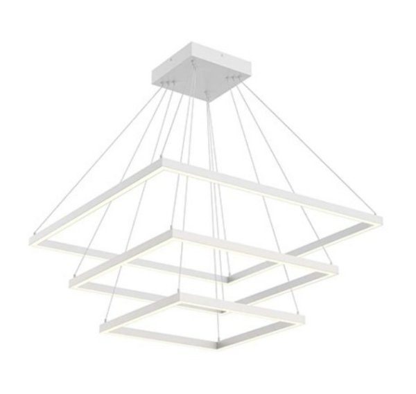 【KUZCO】アメリカ・ LEDデザイン照明「PIAZZA」 (W800×D800×H25mm)