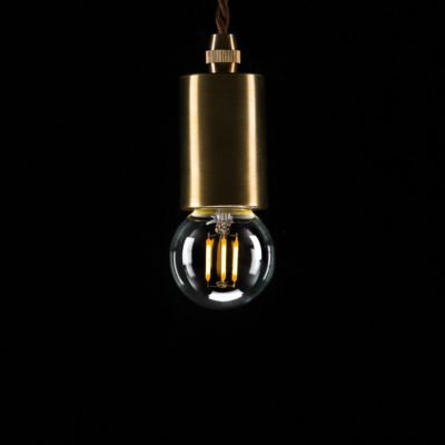 【国内メーカー】【LED電球】エジソンバルブLED E26 ミニGLOBE クリア(調光対応)2400K（3.5W）