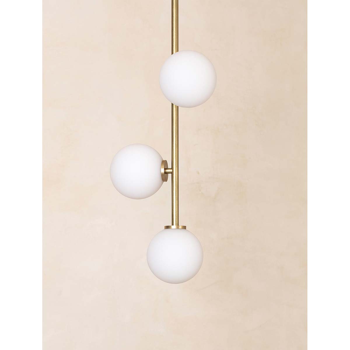 【ALLIED MAKER】 アメリカ・インテリア照明「Bloom 3」ペンダントライト 3灯 カスタムカラー (W261×D210×H528mm)