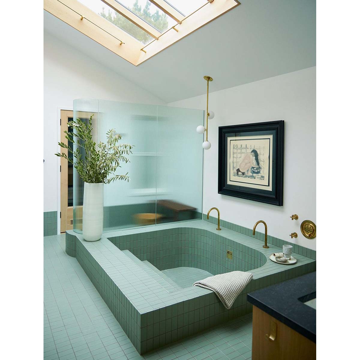 【ALLIED MAKER】 アメリカ・インテリア照明「Bloom 3」ペンダントライト 3灯 カスタムカラー (W261×D210×H528mm)