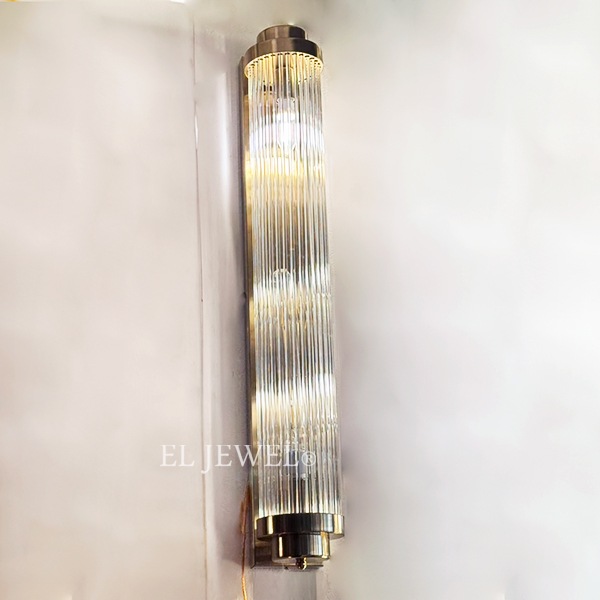 【1台在庫有！】デザインウォールライト ゴールド2灯 （H800mm）