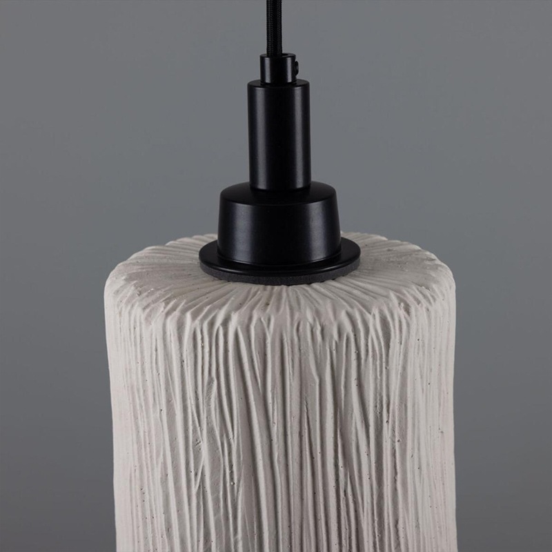 【Mullan】アイルランド「Senna-Organic Ceramic Bathroom」ペンダントライト 1灯 マットホワイト（W120×H260mm）