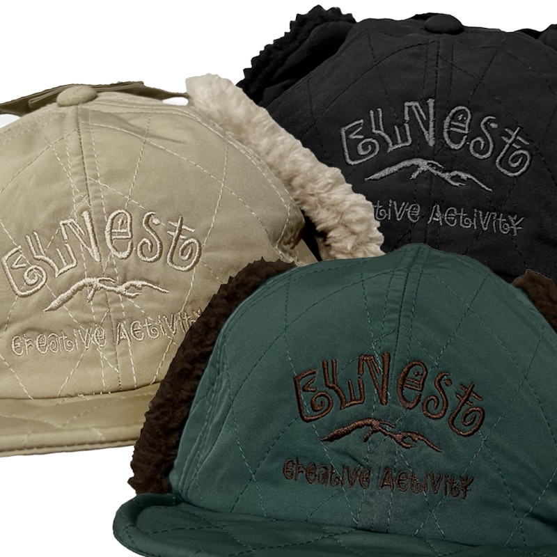 Mt.ELNEST Quilting Flight Cap