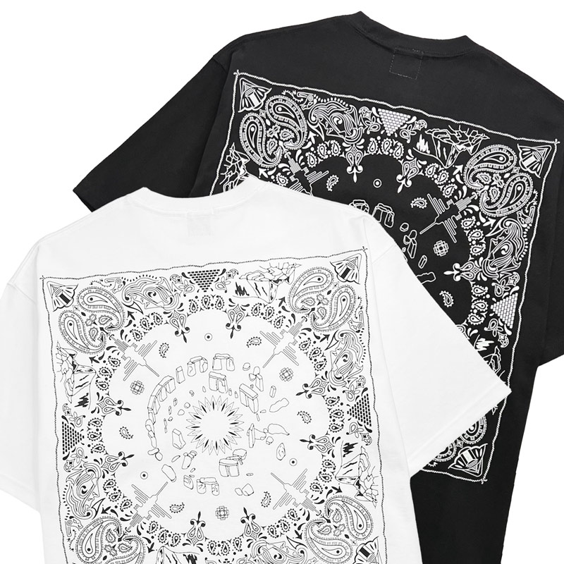 SEVEN WONDERS PAISLEY PK TEE