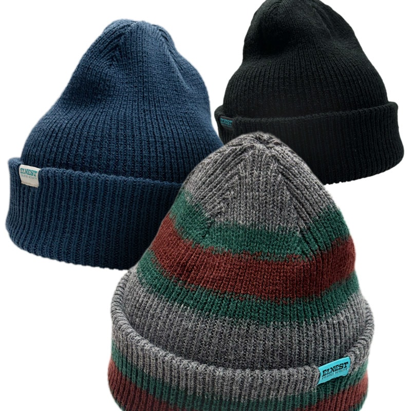 EL BORDER REVERSIBLE KNIT CAP