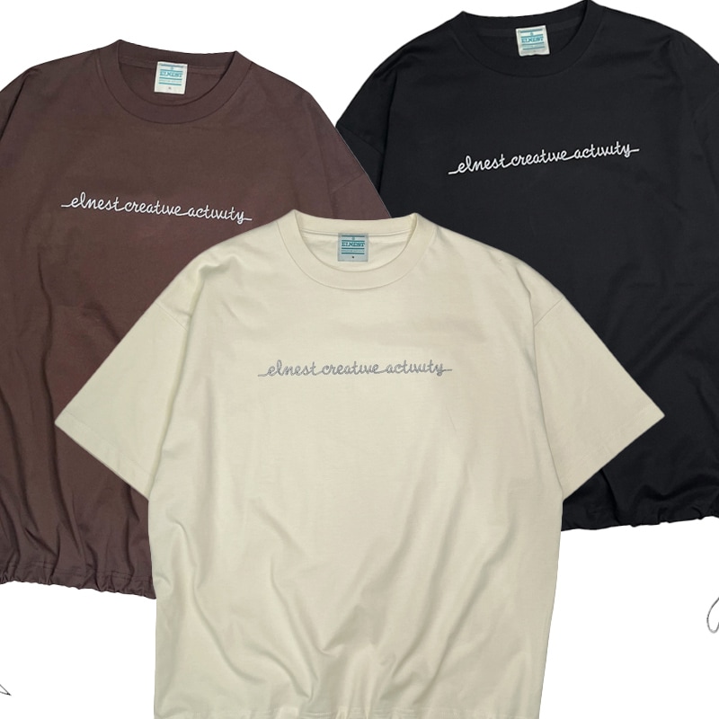 ROPE SCRIPT TEE