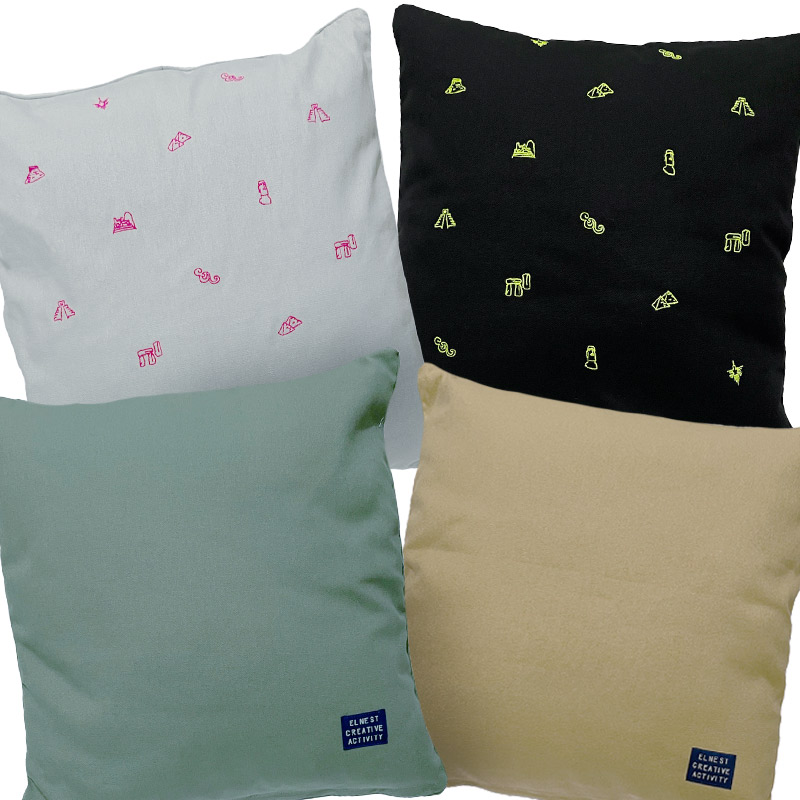 EL 7W ICONS CUSHION