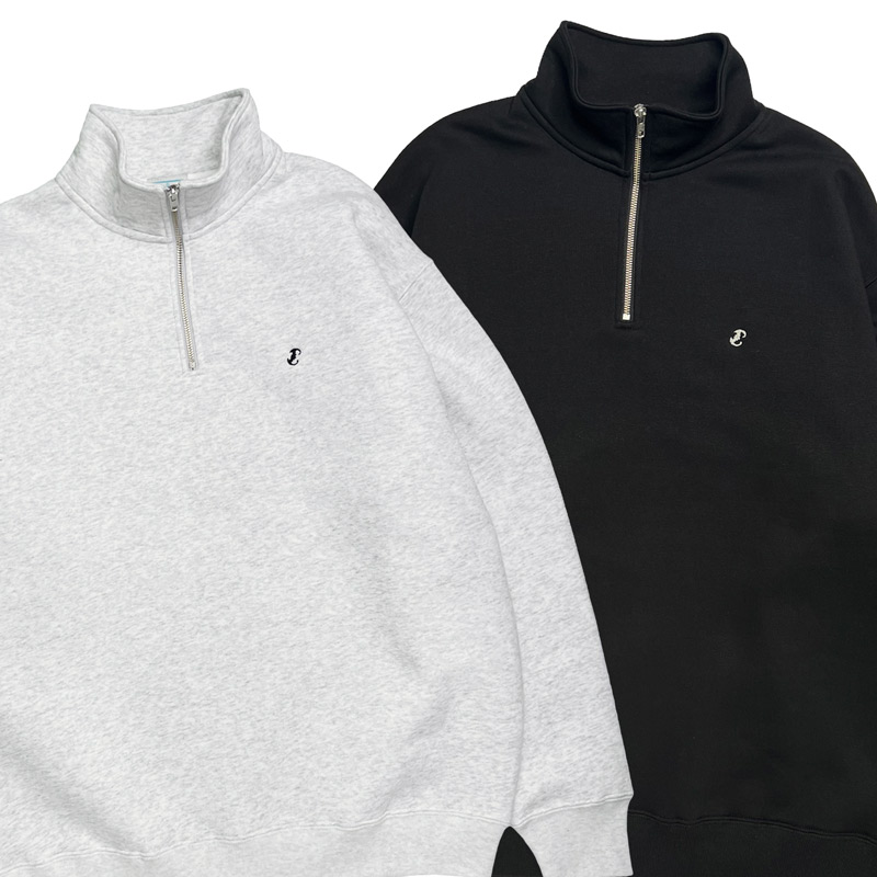 YOIYAMI HALF-ZIP SWEAT
