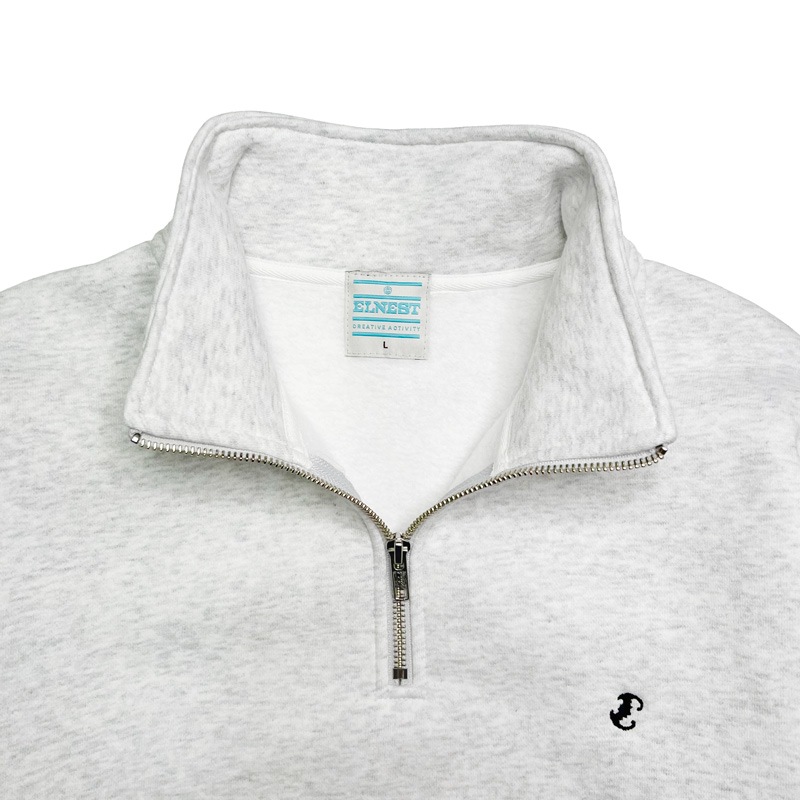 YOIYAMI HALF-ZIP SWEAT