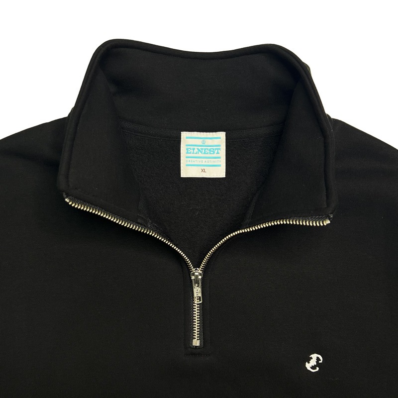 YOIYAMI HALF-ZIP SWEAT