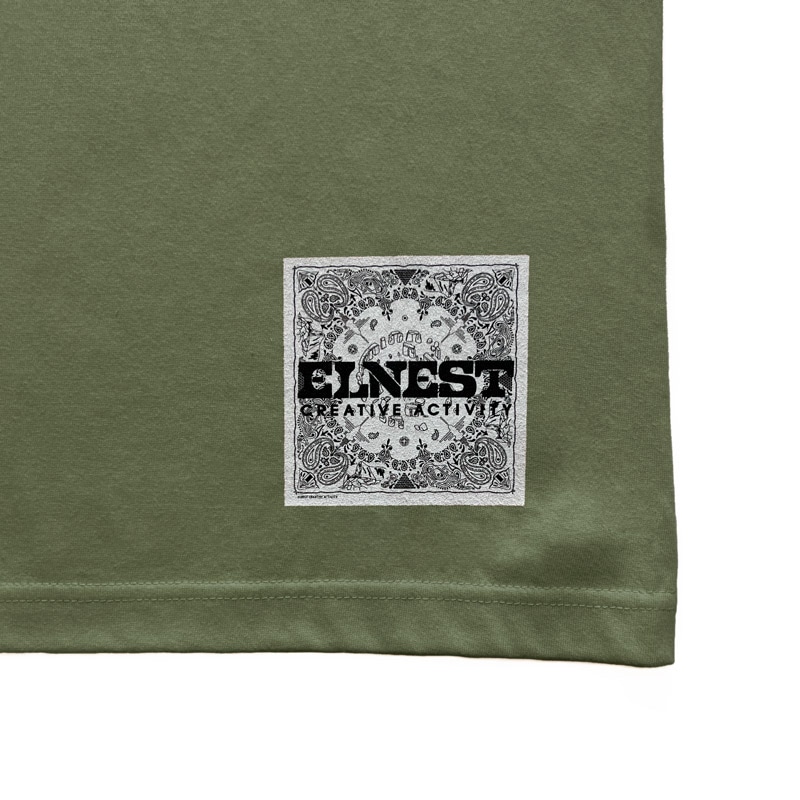 7W BANDANA SQ L/S tee