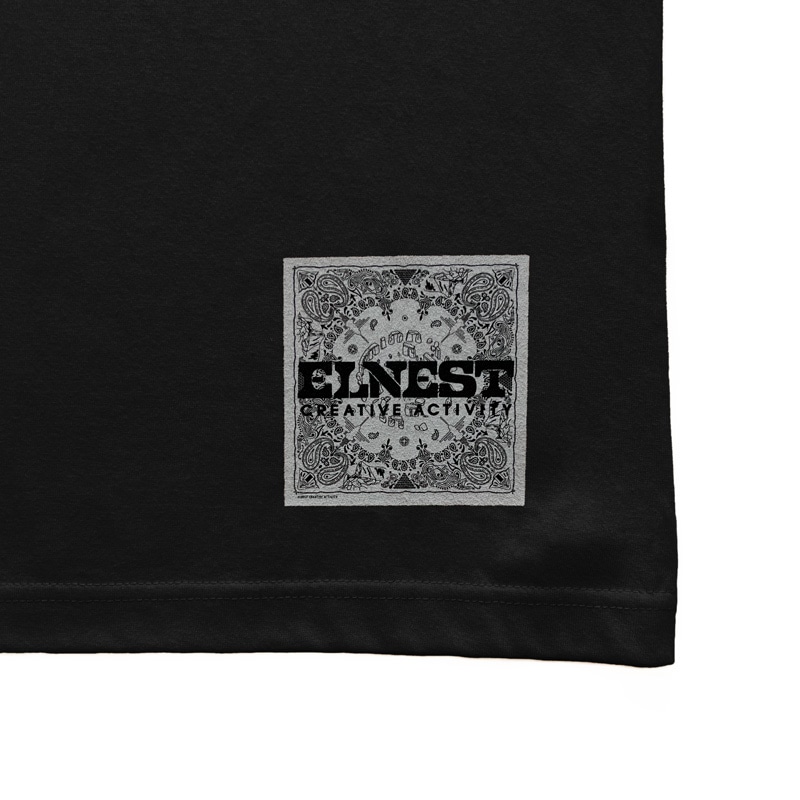 7W BANDANA SQ L/S tee