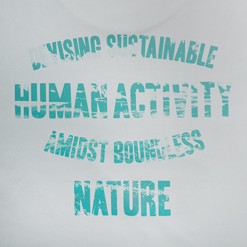 ELNEST×GREENable MOON TEE -for the trails we walk-