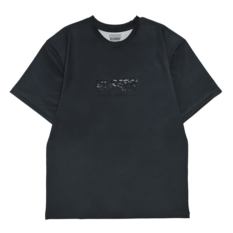 ELNEST×GREENable MOON TEE -for the trails we walk-