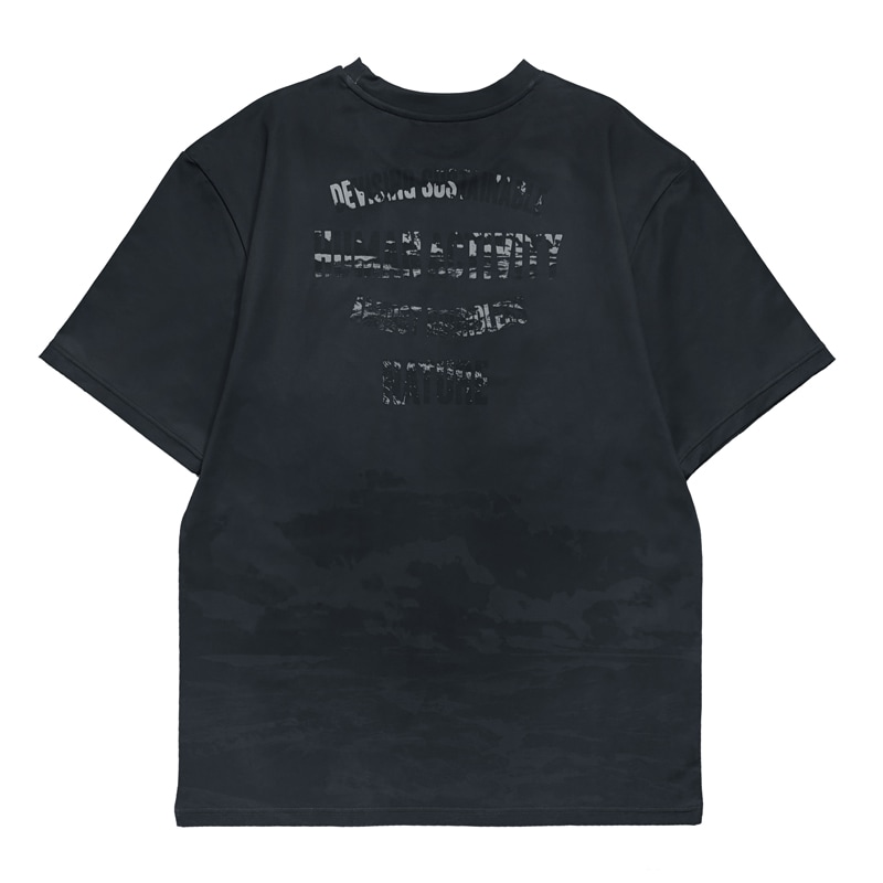 ELNEST×GREENable MOON TEE -for the trails we walk-
