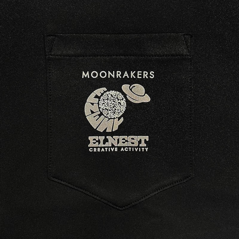 【ELNEST×MOONRAKERS】ELNEST MOON PK TEE