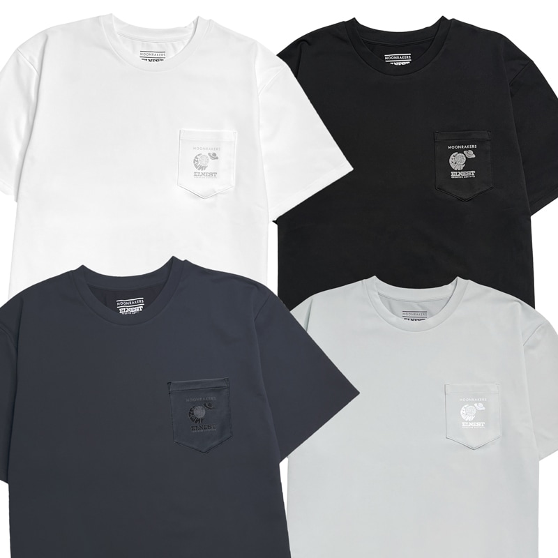 【ELNEST×MOONRAKERS】ELNEST MOON PK TEE