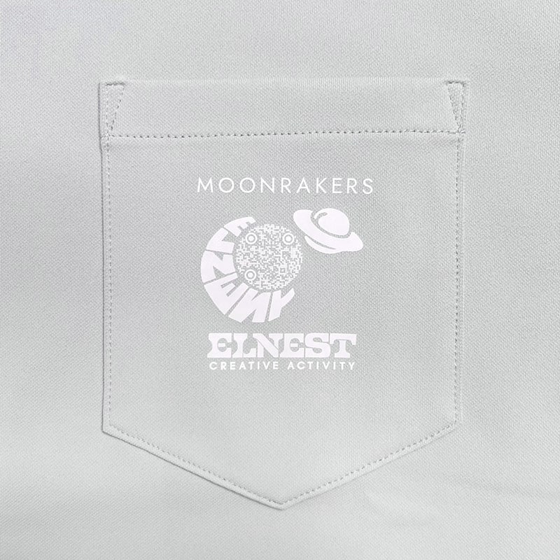 【ELNEST×MOONRAKERS】ELNEST MOON PK TEE
