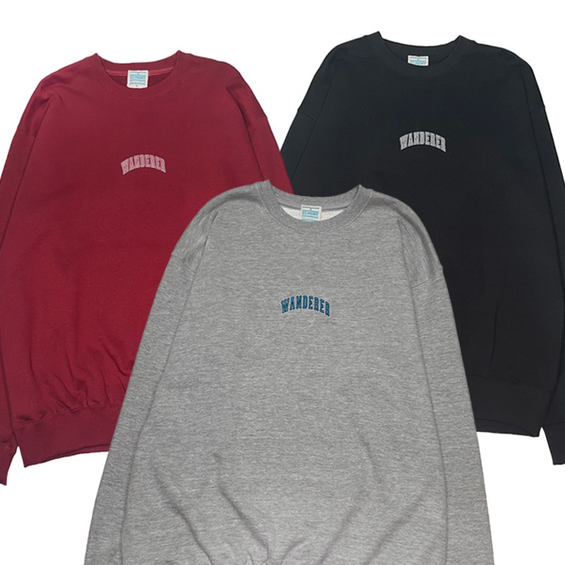 WANDERER COLLEGE CREW SWEAT