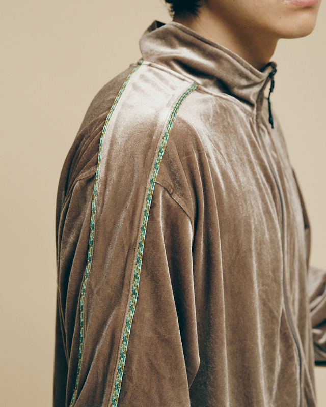 E-LINE TRACK JACKET（VELOUR）