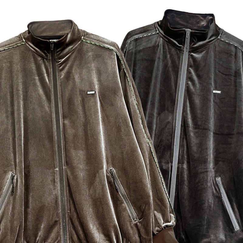 E-LINE TRACK JACKET(VELOUR)