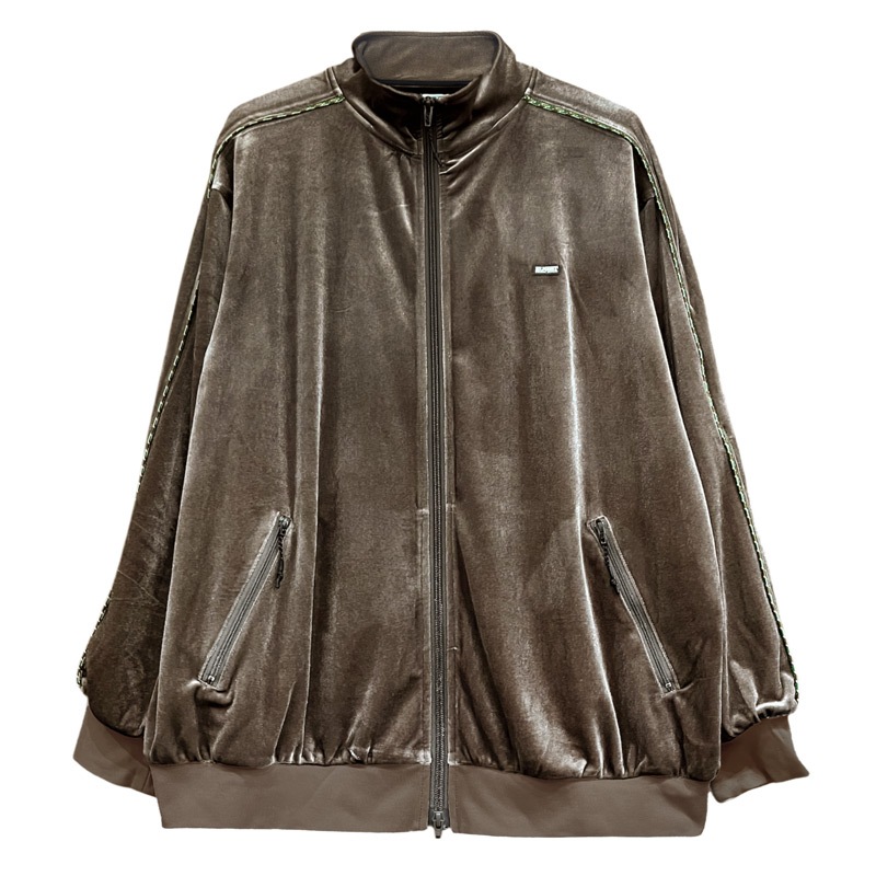 E-LINE TRACK JACKET(VELOUR)