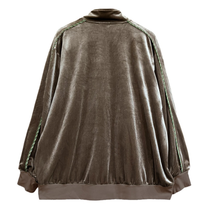 E-LINE TRACK JACKET(VELOUR)