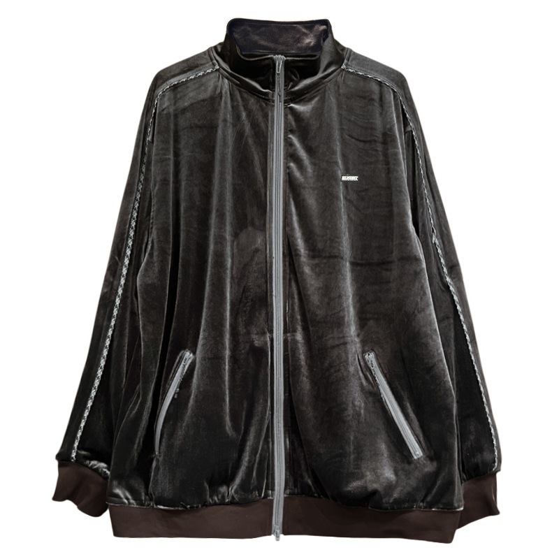 E-LINE TRACK JACKET(VELOUR)