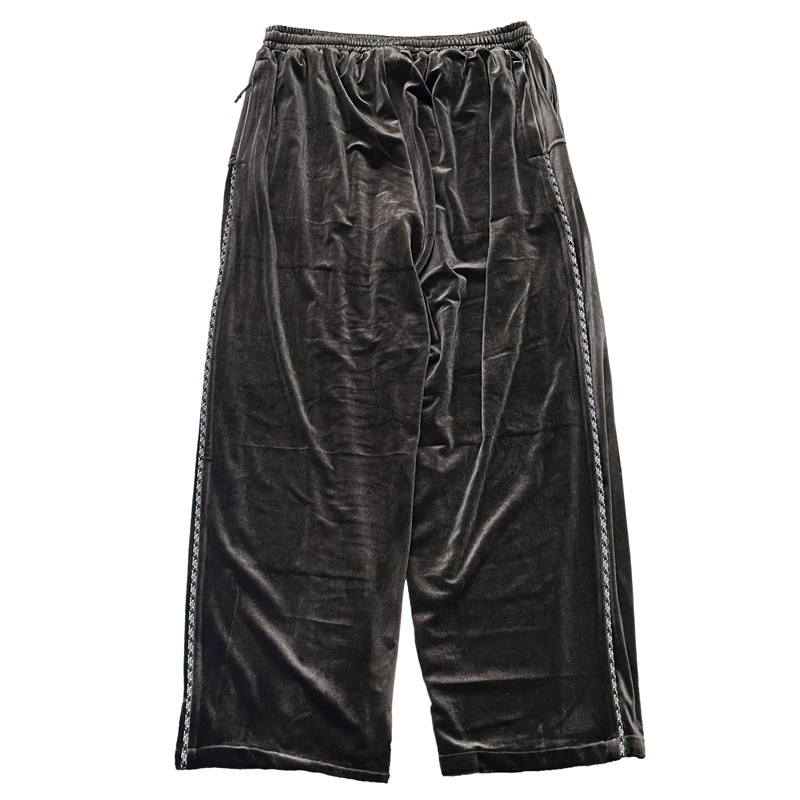 E-LINE TRACK PANTS(VELOUR)