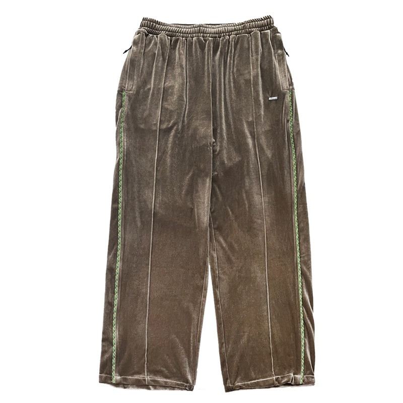E-LINE TRACK PANTS(VELOUR)