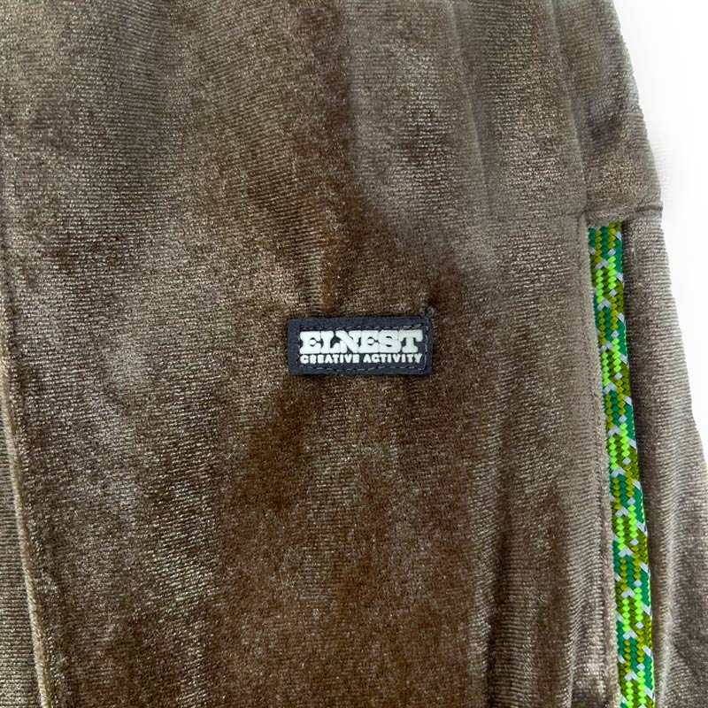 E-LINE TRACK PANTS(VELOUR)