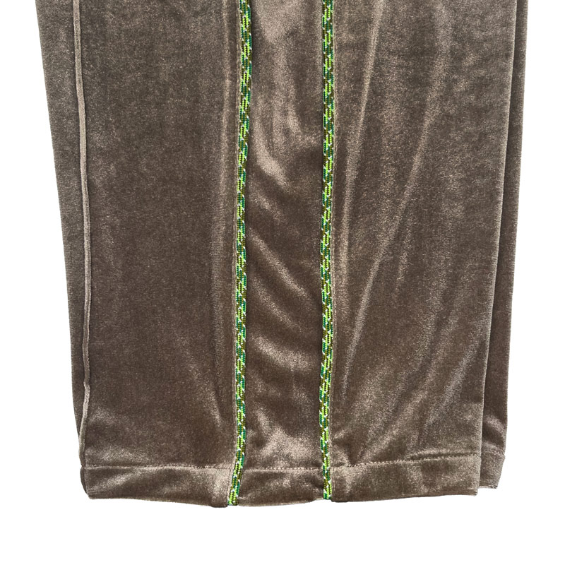 E-LINE TRACK PANTS(VELOUR)
