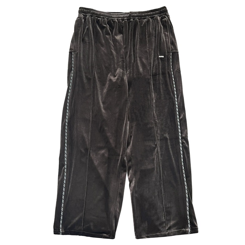E-LINE TRACK PANTS(VELOUR)