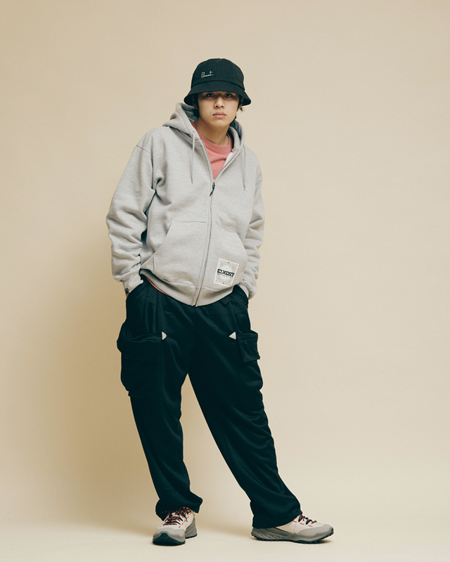 7W BANDANA SQ HEAVY ZIP PARKA