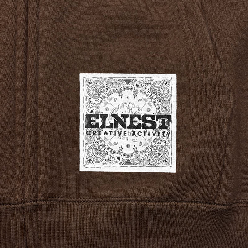 7W BANDANA SQ HEAVY ZIP PARKA