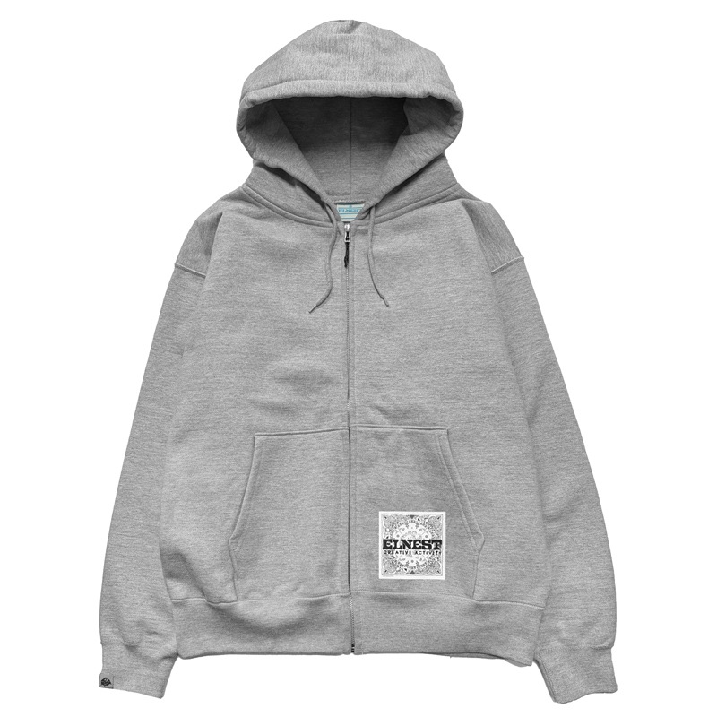 7W BANDANA SQ HEAVY ZIP PARKA