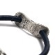CORD SLIDER BRACELET starring GARNI