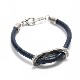 CORD SLIDER BRACELET starring GARNI