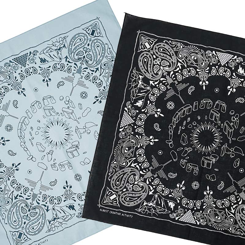 SEVEN WONDERS PAISLEY BANDANA