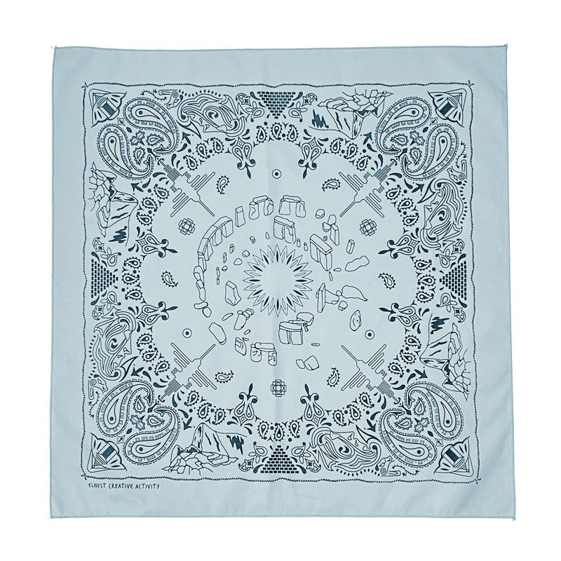 SEVEN WONDERS PAISLEY BANDANA