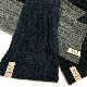 THE BRUSH RUNS KNIT Scarf