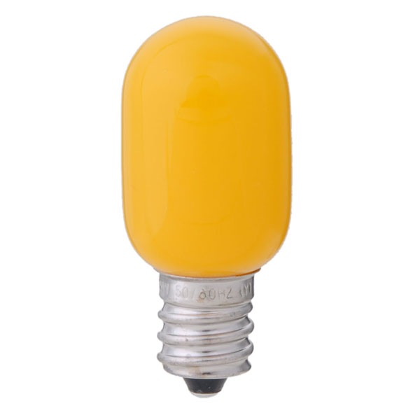 LEDナツメ球 E12 イエロー LDT1Y-G-E12-G103 | 電球照明用品,電球,LED ...