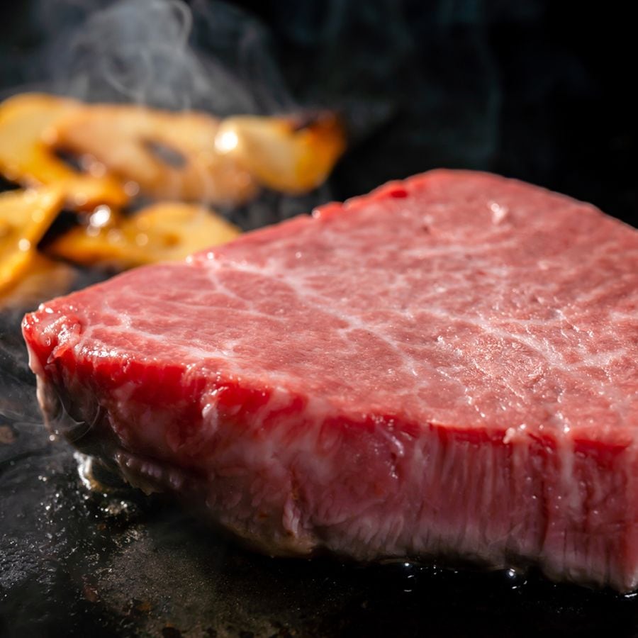 鹿児島黒牛 横峯和牛 赤身ステーキ 450g