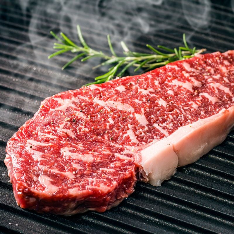 鹿児島黒牛 横峯和牛 サーロインステーキ 500g