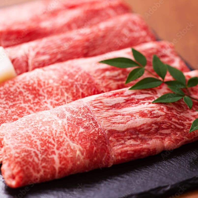 鹿児島黒牛 横峯和牛 ロースすき焼き450g