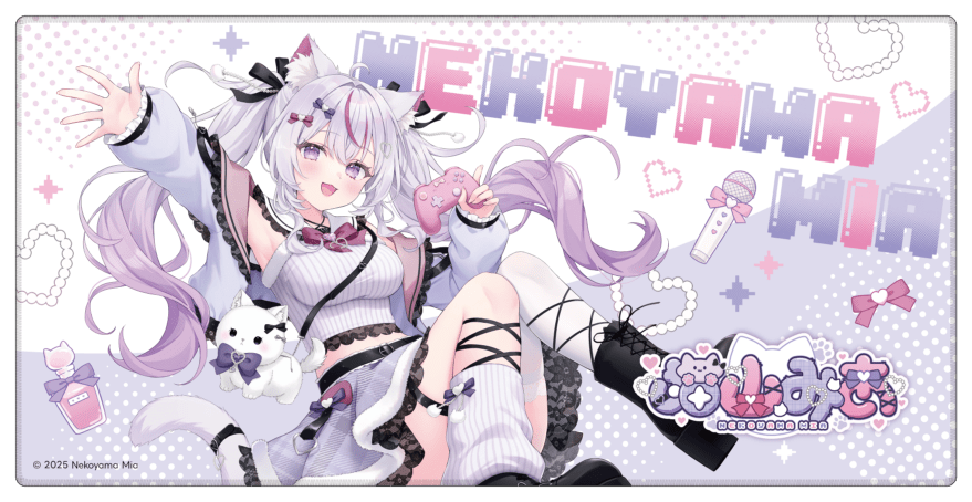 猫山みあ × ELSA コラボレーション デスクマット[GC002101]