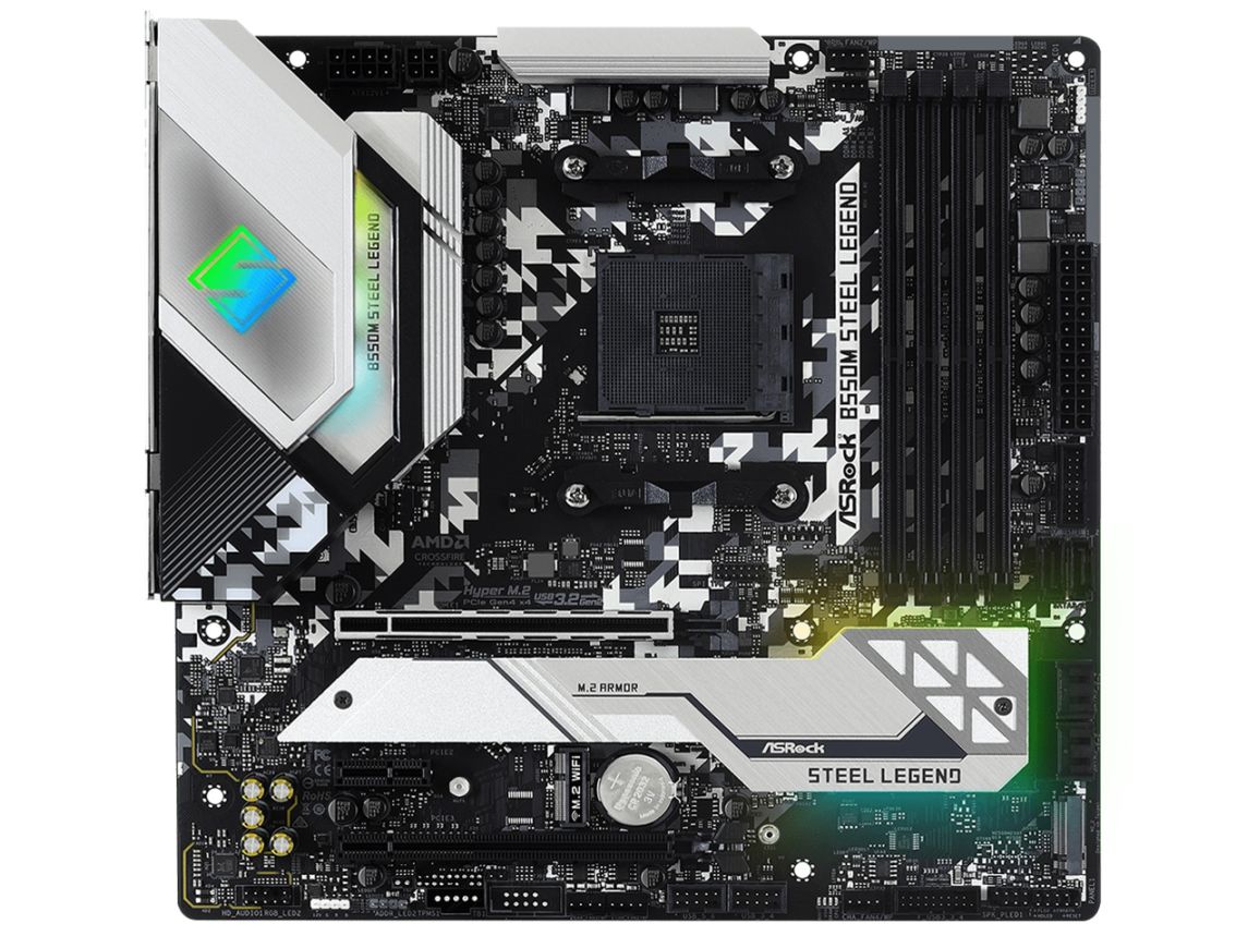 【プレミアムアウトレット】ASRock B550M Steel Legend (VD005011)