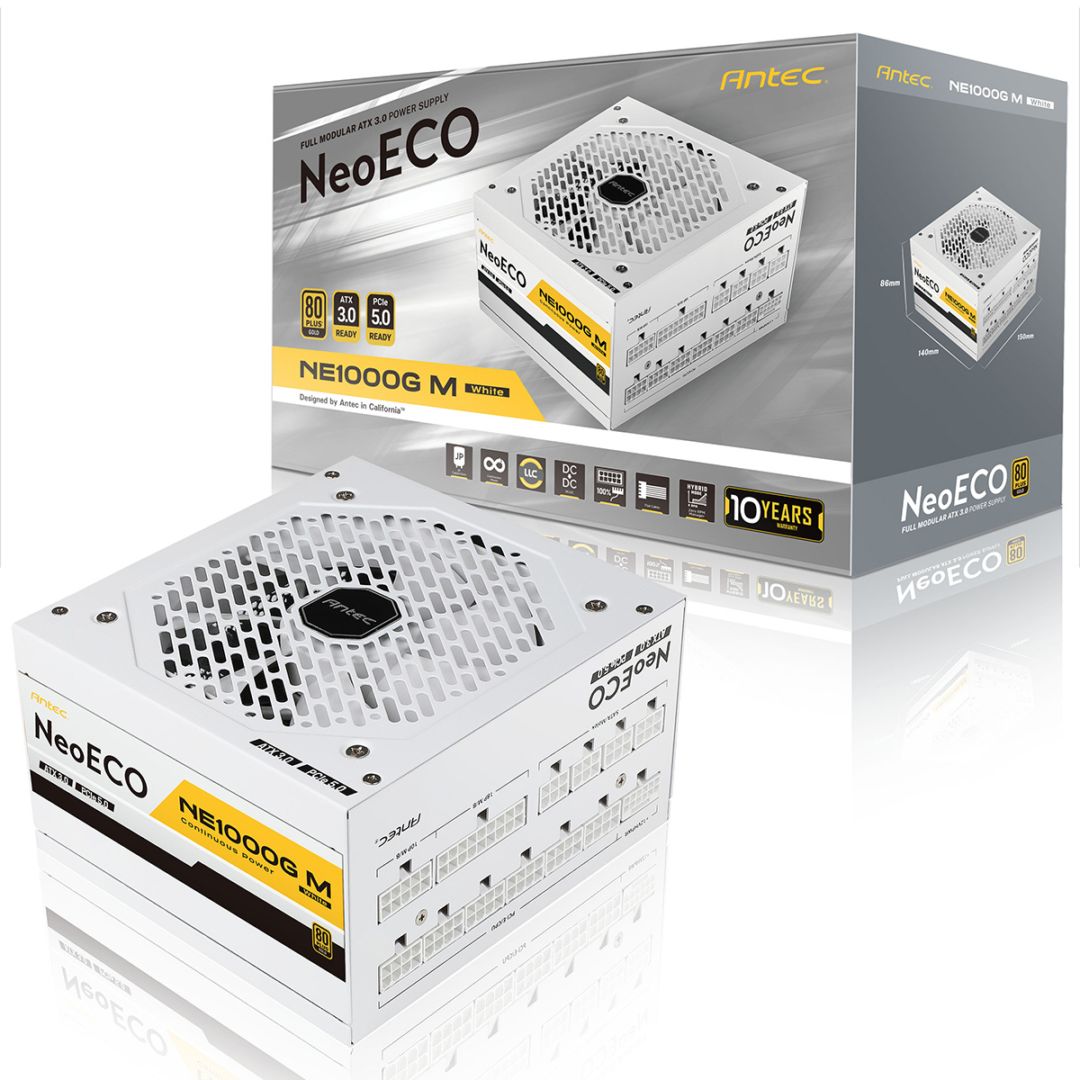 Antec NE1000G M WHITE ATX3.0 (PGMP030)【プレミアムアウトレット】