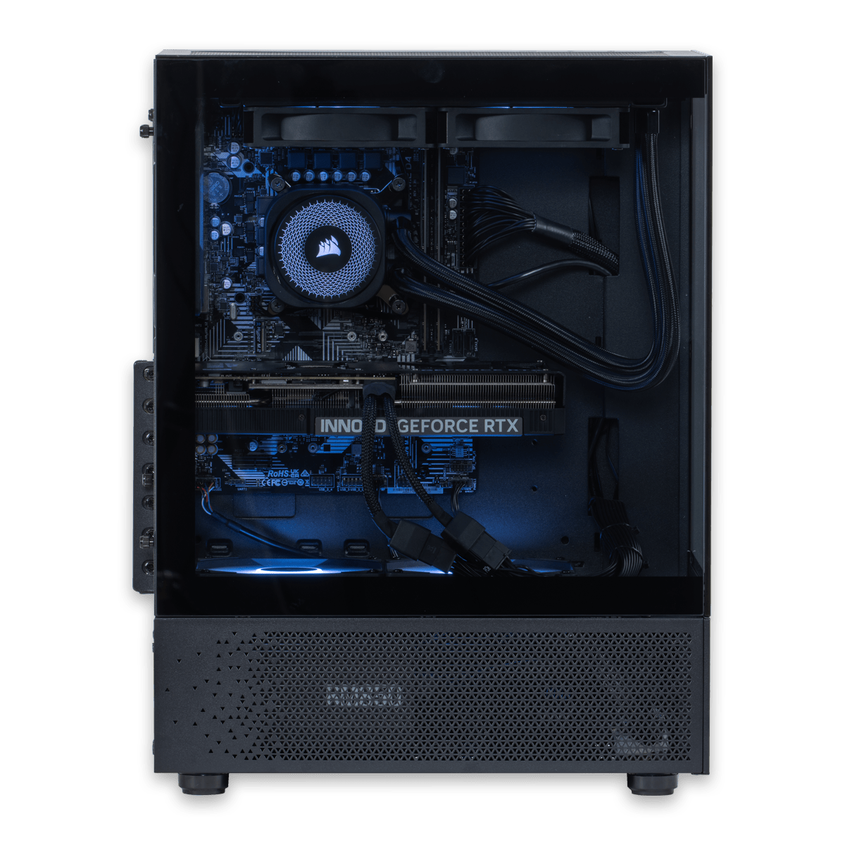 ELSA GALUDA-D A60S G4 （Ryzen 7 5700X / RTX 5060 Ti 16GB / 32GB / 1TB）（BLACK / WHITE）